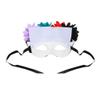 GREUS Sugar Skull Mask Women Mexican Day of the Dead Mask Flower Masquerade Masks for Halloween Costume Cosplay Party view 3