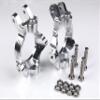 GTBRacing CNC Aluminum C-Hub Metal 1/5 RC Car LOSI 5ive -T C Hub Set Upgrade Parts (Silver) view 1