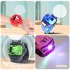 2023 Remote Control Car Watch Toys with LED Light,2.4 GHz Mini Racing Cars Wrist Toy for Kids,RC Small Car Interactive Outdoor Game Easter Halloween Birthday Gifts,Green view 4
