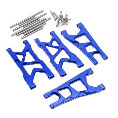 CODA RACING Aluminum Front & Rear Suspension Arms Set for Arrma 1/10 Granite 4X4, Senton RC Car Upgrade Parts-Replacement of AR330443 AR330516