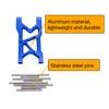 CODA RACING Aluminum Front & Rear Suspension Arms Set for Arrma 1/10 Granite 4X4, Senton RC Car Upgrade Parts-Replacement of AR330443 AR330516 view 4