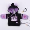 New 1/3, 1/4, 1/6BJD Doll Clothes Cute Cat Sweater for Large 1/6, Yosd, 30cm 45cm 60cm Bjd SD DD Doll Accessories (Black-Purple,1/4) view 1