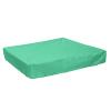 Milltrip Sandbox Cover Sandbox Sandpit Cover Waterproof and Sun, 190T Silver Coated Polyester Taffeta Duty Sandbox Protective Cover with Drawstring(120 * 120 * 20cm-Green) view 3