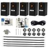 5 Packs LX-15D Serial Bus Servo with Servo Controller & Debug Board, Dual Bearing Full Metal Gear Steering Servo for RC Robot DIY, High Torque Servo 15KG.CM 6V - 17KG.CM 7.4V, Control Angle 240 view 1