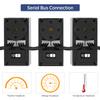 5 Packs LX-15D Serial Bus Servo with Servo Controller & Debug Board, Dual Bearing Full Metal Gear Steering Servo for RC Robot DIY, High Torque Servo 15KG.CM 6V - 17KG.CM 7.4V, Control Angle 240 view 2