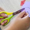 Ashton and Wright - Children's - Kids Scissors Soft Grip - 5"/12cm (Pack of 2, Yellow, Green) view 3