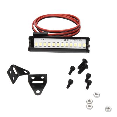 55mm RC Crawler LED Light Bar Ultra Bright, LEDs Lamp 1 : 10 RC Car Part for RC for Models TRX4 90046 90048 SCX10 Flat Car Karts