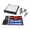 Mattel WWE Superstar Ring, 14 inches with Spring-Loaded Mat, 4 Event Apron Stickers & Pro-Tension Ropes for WWE 6-inch Action Figures view 1