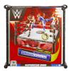 Mattel WWE Superstar Ring, 14 inches with Spring-Loaded Mat, 4 Event Apron Stickers & Pro-Tension Ropes for WWE 6-inch Action Figures view 2