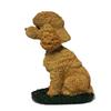 Animal Den Poodle Bobblehead Dog Figure Statue Gift for Car Dashboard Sport Cut Apricot view 2