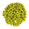 Yellow Opaque D6 Dice with Black Pips 5mm (13/64in) Pack of 200 Koplow Games view 1