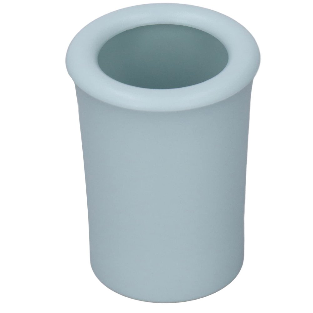 Dollhouse Trash Can, 1:6 Scale PVC Small Garbage Can Dollhouse Trash Can Model Miniature Simple Decorative(Blue Green)
