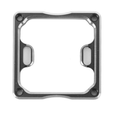 RC ESC Cooling Fan Mount, Black Aluminum Base Holder, 38x38x5mm, Compatible with MAX6 MAX8, for 4028 Fan 35-40mm