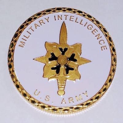 Army Military Intelligence Division Military Challenge Honor Coin