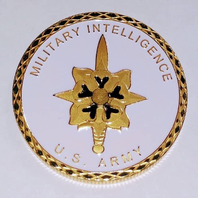 Army Military Intelligence Division Military Challenge Honor Coin
