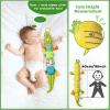 Jollybaby Baby Toys, Tummy Time Baby Toys 6-12 Month with Rattles, Crinkle, Newborn Musical Toy for Infant 0 3 6 9 12 Months Boys & Girls-Alligator view 4