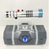 Galaxy's Edge Star Wars Darth Plo Koon Legacy Lightsaber Hilt Bundle with Custom Engraved Stand, Blue view 1