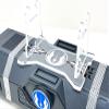 Galaxy's Edge Star Wars Darth Plo Koon Legacy Lightsaber Hilt Bundle with Custom Engraved Stand, Blue view 3