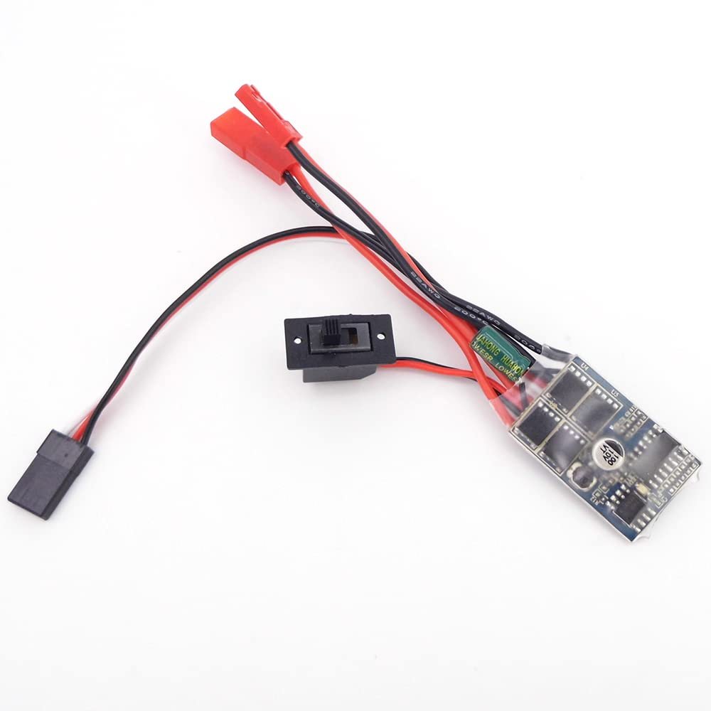 2S 10A Brushed ESC 2-Ways Speed Controller for 180 280 Brush Motor RC Car Truck Crawler Boat Marine