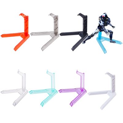 SUPERFINDINGS 8 Colors Action Figure Stand Flexible Action Base Holder Doll Model Support Stand Action Figure Display Holder for Gundam Action Figures DIY Model Kits