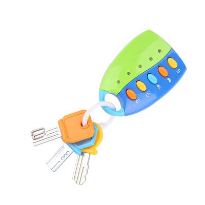 VBESTLIFE Funky Keys for Toddlers and Babies, Smart Remote Car Control Musical for Kids Education Toys (Blue)