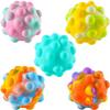 METREY 3D pop it Ball Pop It Fidget Toys,Push Pop Bubble Fidget Sensory Toy,Autism Special Needs Silicone Stress Relief Toy pop it Toy (Multicolor 1 Piece) view 1