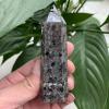 SBOTTON 5A+ Natural Hexagonal Yooperlite Stone Crystal Stone, Desk, Desk, Aquarium Decoration, Gift for Kids, Friends view 3