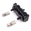 RC Boat Gear Box 1:1 Dual Output Transfer for 5x5mm 6.35mm 1/4" Coupling Gasoline Nitro RC Tug Fishing Boat Cruise view 3