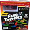 METREY Fun Tracks Race Track That Bend Flex and Glow | 240 Tracks with 1 Car | Multi Color view 2