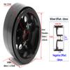 hobbysoul Alloy 2.2 Beadlock Wheels Black Rims, 2.2 Wheels Wide 1.57'' / 40mm for RC Crawler Axial SCX10 Capra Wraith/Traxxas AMG 6x6 TRX4 / Redcat Gen8 Everest gen 7 Pro, (4-Pack) view 2