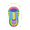 NUOBESTY Shoelace Threading Toys 5 Sets Educational Lacing Toys for Kids Learn to Tie Shoes Early Development Practice Kit view 2