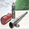 Brass Telescope Antique Telescope 1915 London Brass Maritime Vintage Nautical Spyglass Mounted Pirate with Leather Box, Monocular Nautical Decor for Gifting, Travellers view 2