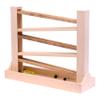 AmishToyBox.com Heirloom Marble Roller Wooden Toy - CPSIA-Approved Child-Safe Finish - Harvest and Natural Stain view 1