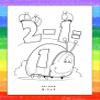 ZOCO Subtraction Custom Coloring Books for Kids (250 Bulk Pack, With Crayons)  Preschool & Kindergarten Math Activity Books  Educational Games, Puzzles & Number Practice  Made in USA view 3