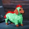Puppy Dog Coin Bank Dachshund Money Saving Box Dinosaur view 2