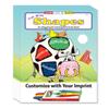 ZOCO Shapes Custom Coloring Books for Kids (250 Bulk Pack, With Crayons)  Preschool Learning Activity Books  Educational Games, Shape Recognition & Coloring Fun  Made in USA view 1