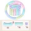 20 PCS Kids Balance Stepping Stone, Children's Sensory Integration Game Physical Training Obstacle Course Game, Perfect Birthday Present view 3
