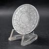 Aomcisi Creative Twelve Constellations Zodiac Coin Challenge Ancient Silver Commemorative Coins Home Decor Crafts Art Collection Gift (Taurus) view 4