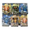 Mini Transformation 6p Set(4P +Random 2P) Evolution X Evolution Y Taekwon K tracles Robot Transformation car Toy car view 1