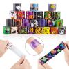 Dminya Halloween Slap Bracelets for Kids Halloween Slap Bracelets Bulk Snap Bracelet Party Supplies Favors Classroom Prizes Exchanging Gifts (24) view 4