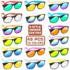 Sunglasses Bulk for Party favors, 48 Pack Neon Plastic Sunglasses with UV400 Protection, Great Gift for Birthday Supplies, Graduation, Summer Pool Beach Party favors, Goody Bag Filler for Boys Girls view 3