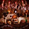 4 Sets Halloween Garland Banner Props - Scary Themed Decorations for Zombie Vampire Haunted House Party - Indoor Decor and Party Supplies view 2