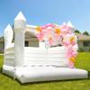 White Bounce House Castle for Adults Kids13.5FT Large PVC Inflatable Bounce House with 750W Upgrade Powerful Blower, Commercial Bounce House for Halloween Decorations Outdoor 13.5 x 11.5 x 10FT view 1