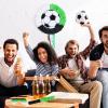 Deekin 3 Pcs Soccer Ball Piata Set Include Piata with Stick Eye Mask Soccer Ball for Kids Music Science School Sports Bridal Shower Birthday Party Decorations Supplies view 4