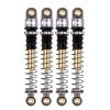 INJORA 43mm Aluminum Shocks Threaded Tele Shock Absorber Damper for 1/24 RC Crawler Car Axial SCX24 AXI90081 Deadbolt Micro Crawler(Grey) view 1