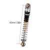 INJORA 43mm Aluminum Shocks Threaded Tele Shock Absorber Damper for 1/24 RC Crawler Car Axial SCX24 AXI90081 Deadbolt Micro Crawler(Grey) view 2