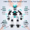 HPROMOT RC Robot Toy for Kids Remote Control RobotToy, Smart Gesture Sensing Rechargeable & Programmable Robot Walking Dancing Singing Chirstmas Gift for 3-15 Years Old Boys Girls view 3