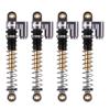 INJORA 43mm Shocks Aluminum Threaded Tele Absorber Damper Upgrades Parts Accessories for Axial SCX24 Bronco Gladiator Deadbolt JLU C10 (Grey) view 1