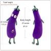 JOSON Purple Large Simulation Mr. Eggplant Doll Sleeping Pillow Doll,Plush Toy Cushion (35.5 inches 90cm) view 2