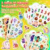 1000+ Holographic Stickers for Kids - 45 Different Sheets of 3 Themes Craft, Animal, Fairy Tale and Birthday Party, Kids Stickers for School Class Gift Wrap Decoration, Gift for Toddlers Boys and Girl view 2